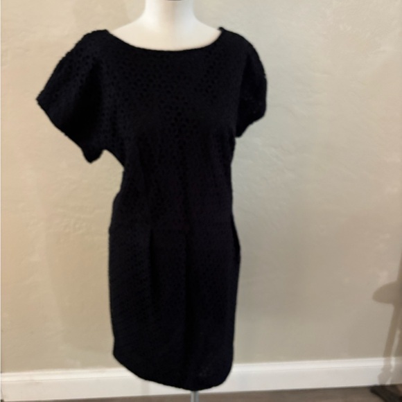 Kate Hill Dresses & Skirts - Kate Hill Black Eyelet Lace Dress Sz 18W